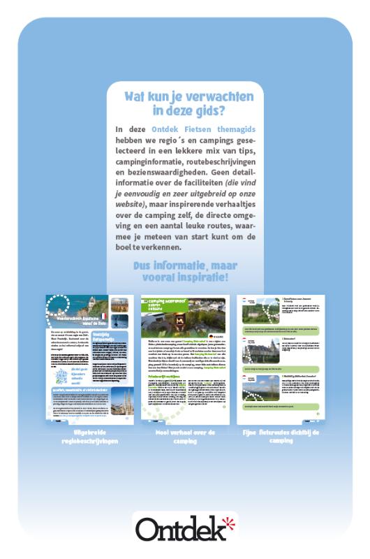 Achterkant van Ontdek Fietsen