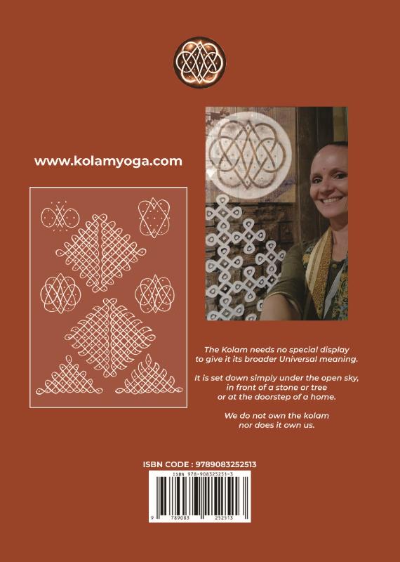 Achterkant van KOLAM ART