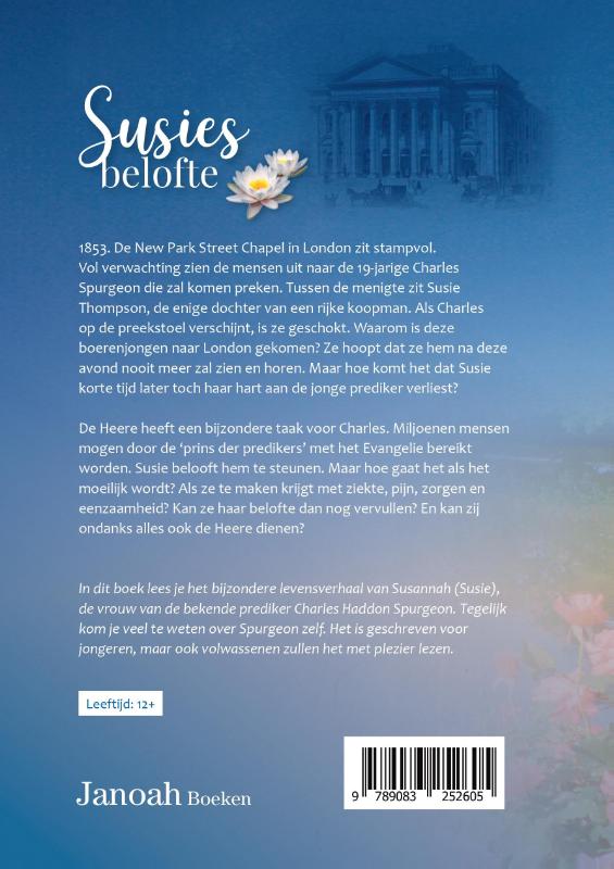 Achterkant van Susies belofte
