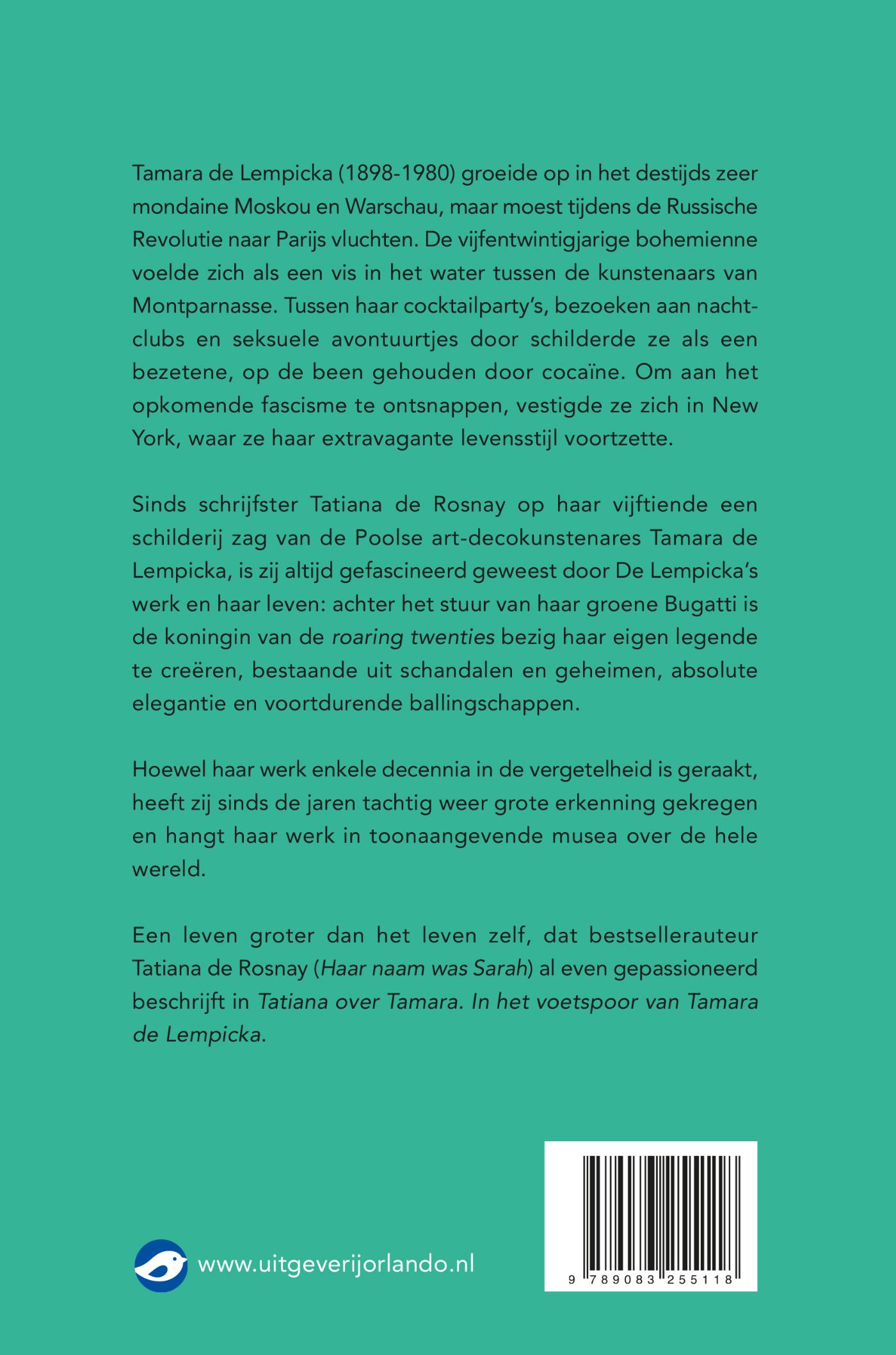 Achterkant van Tatiana over Tamara