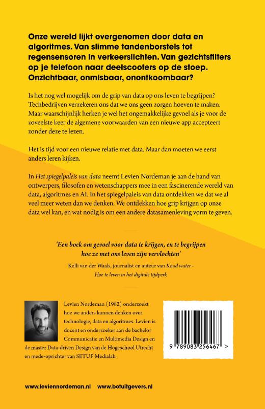 Achterkant van Het spiegelpaleis van data