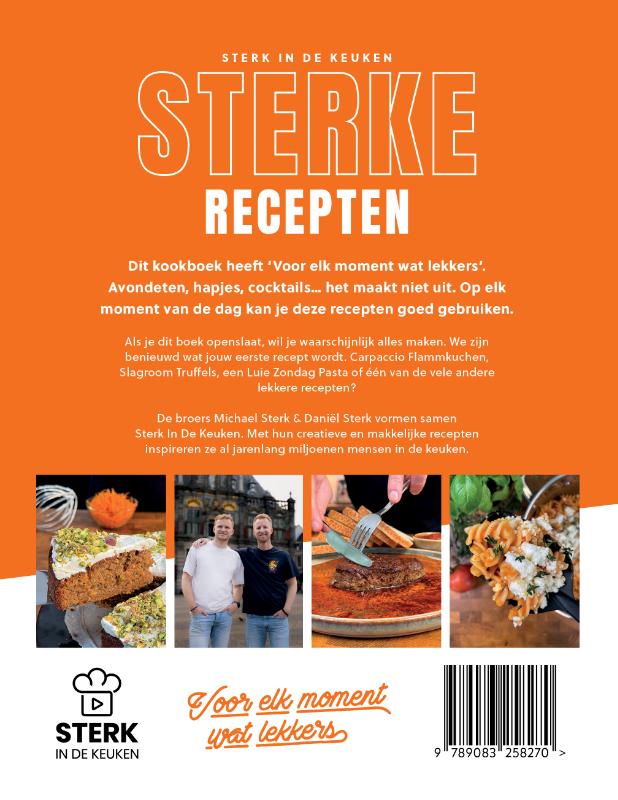 Achterkant van Sterke recepten