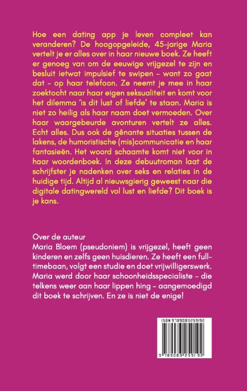 Achterkant van Lust staat niet gelijk aan liefde