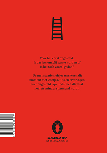 Achterkant van Ongesteld. Hoera? (set van 6)