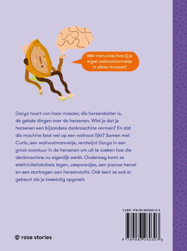 Achterkant van Darya en de denkmachine