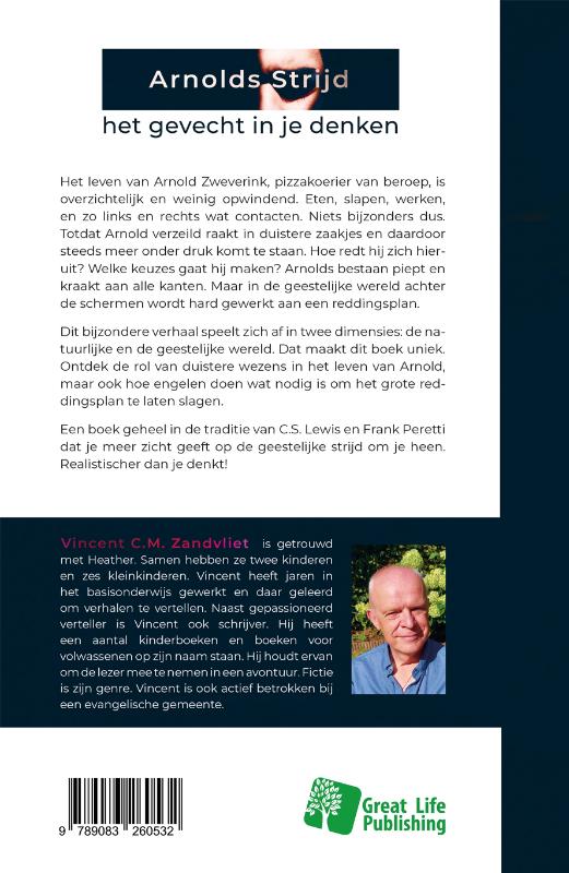 Achterkant van Arnolds Strijd