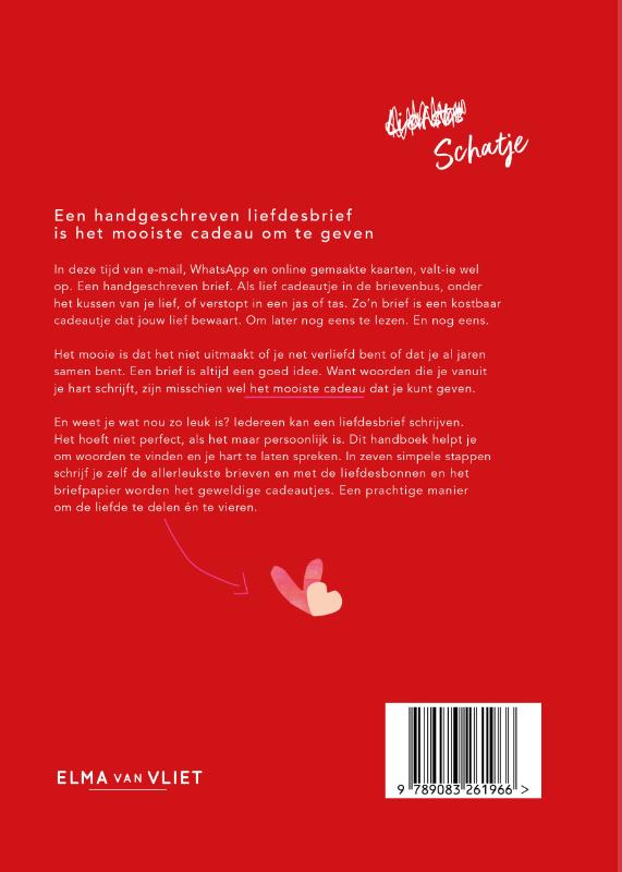 Achterkant van Handboek liefdesbrieven
