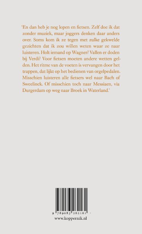 Achterkant van Over het raadsel van woorden, tonen en stemmen