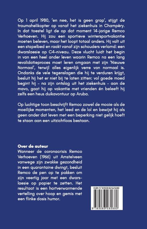 Achterkant van Vier het leven