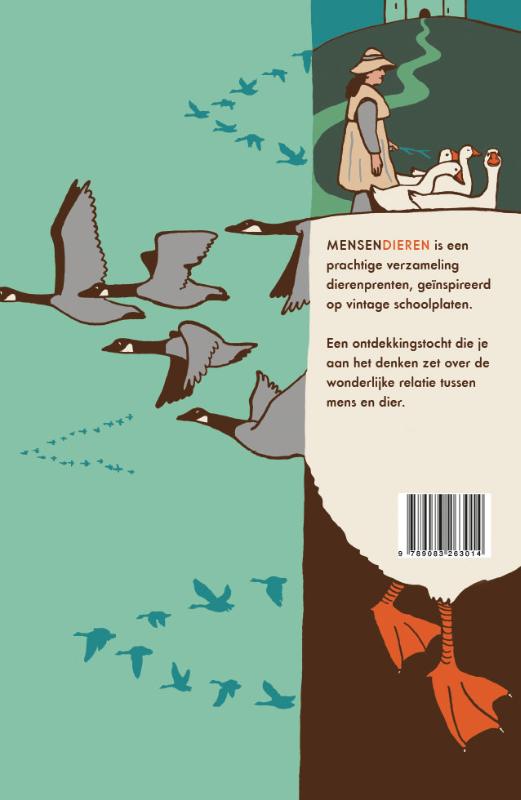 Achterkant van Mensendieren