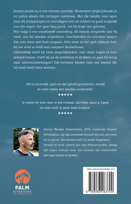 Achterkant van De regen kwam van binnen