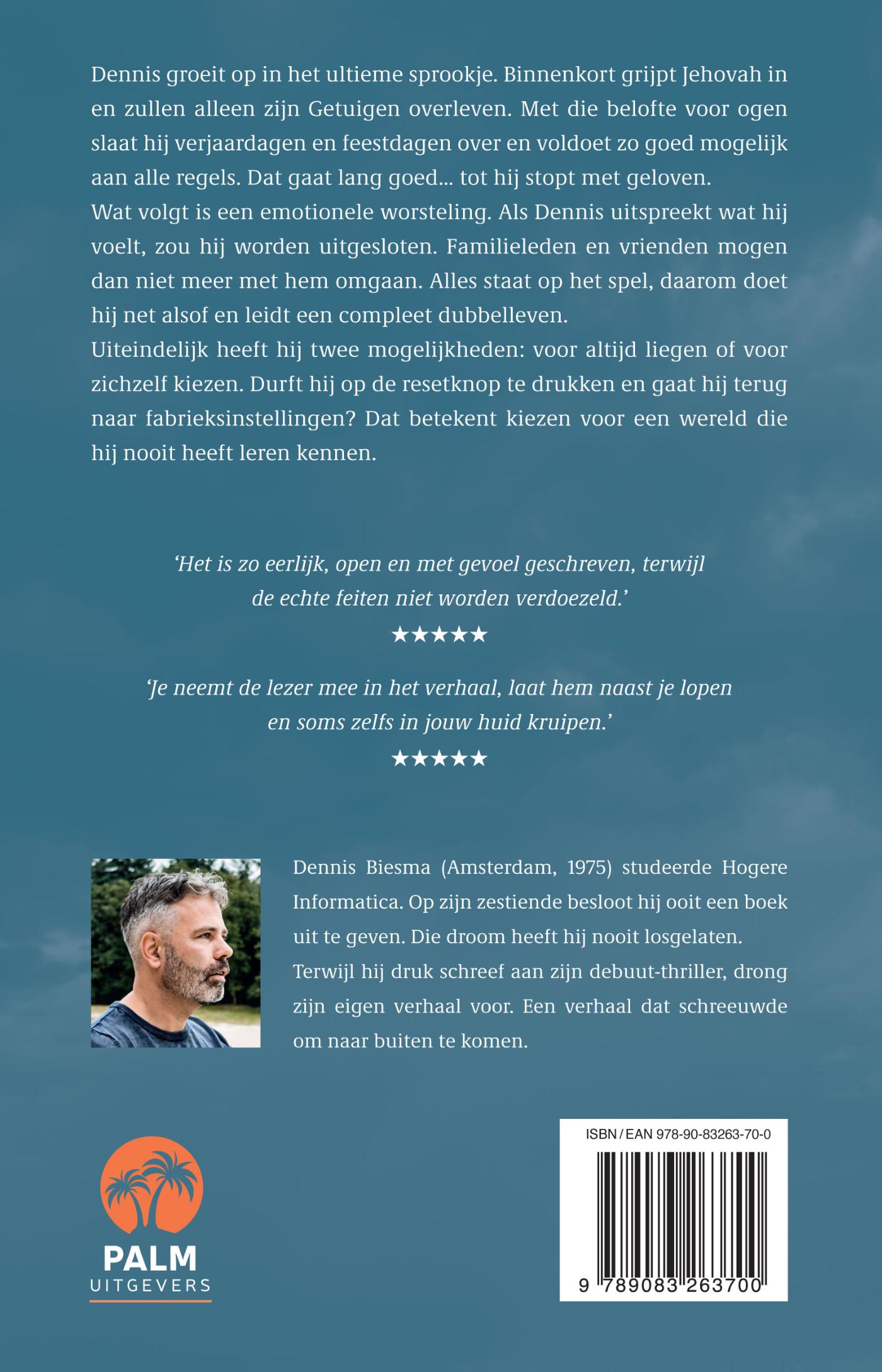 Achterkant van De regen kwam van binnen
