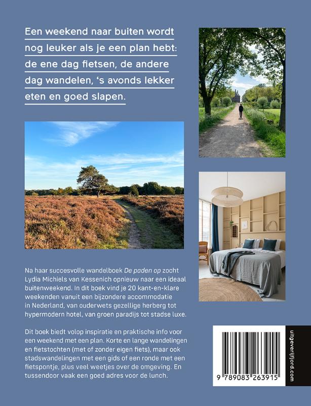 Achterkant van Een weekend naar buiten