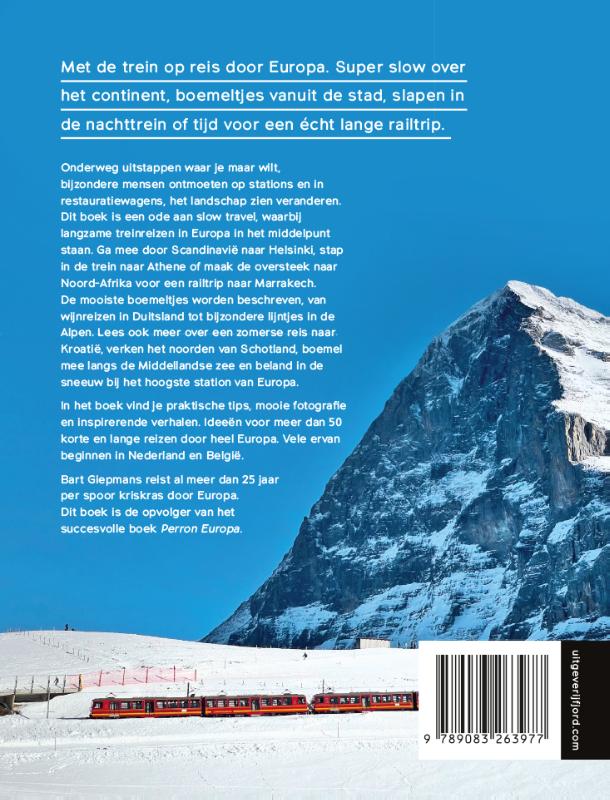Achterkant van Perron Europa 2