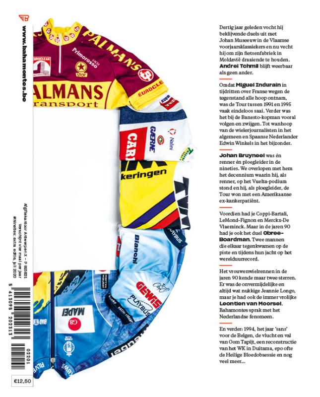 Achterkant van Bahamontes Nineties