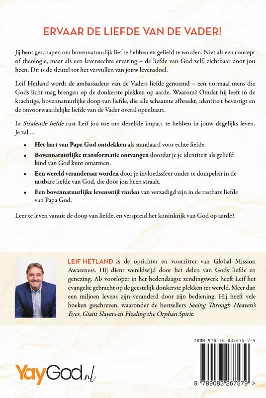 Achterkant van Stralende Liefde