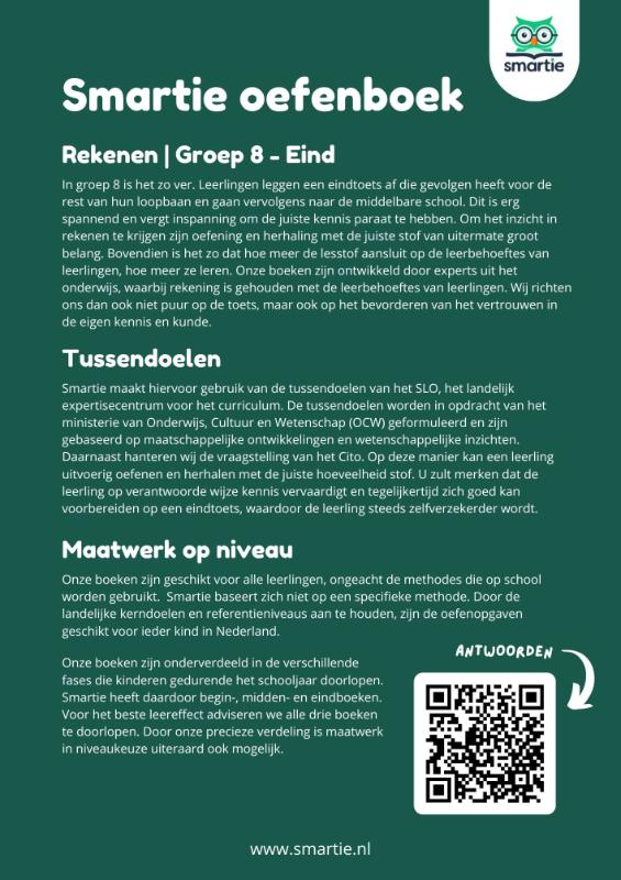 Achterkant van groep 8 - eind