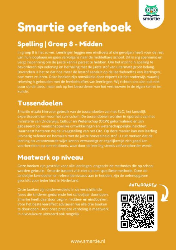 Achterkant van groep 8 - midden