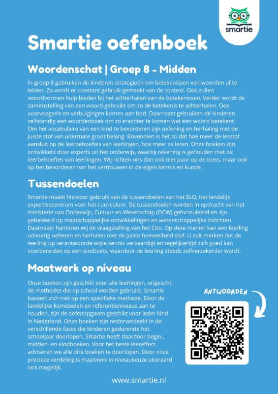 Achterkant van groep 8 - midden