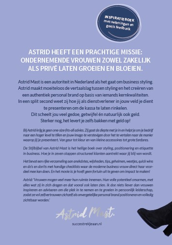 Achterkant van De Stijlbijbel