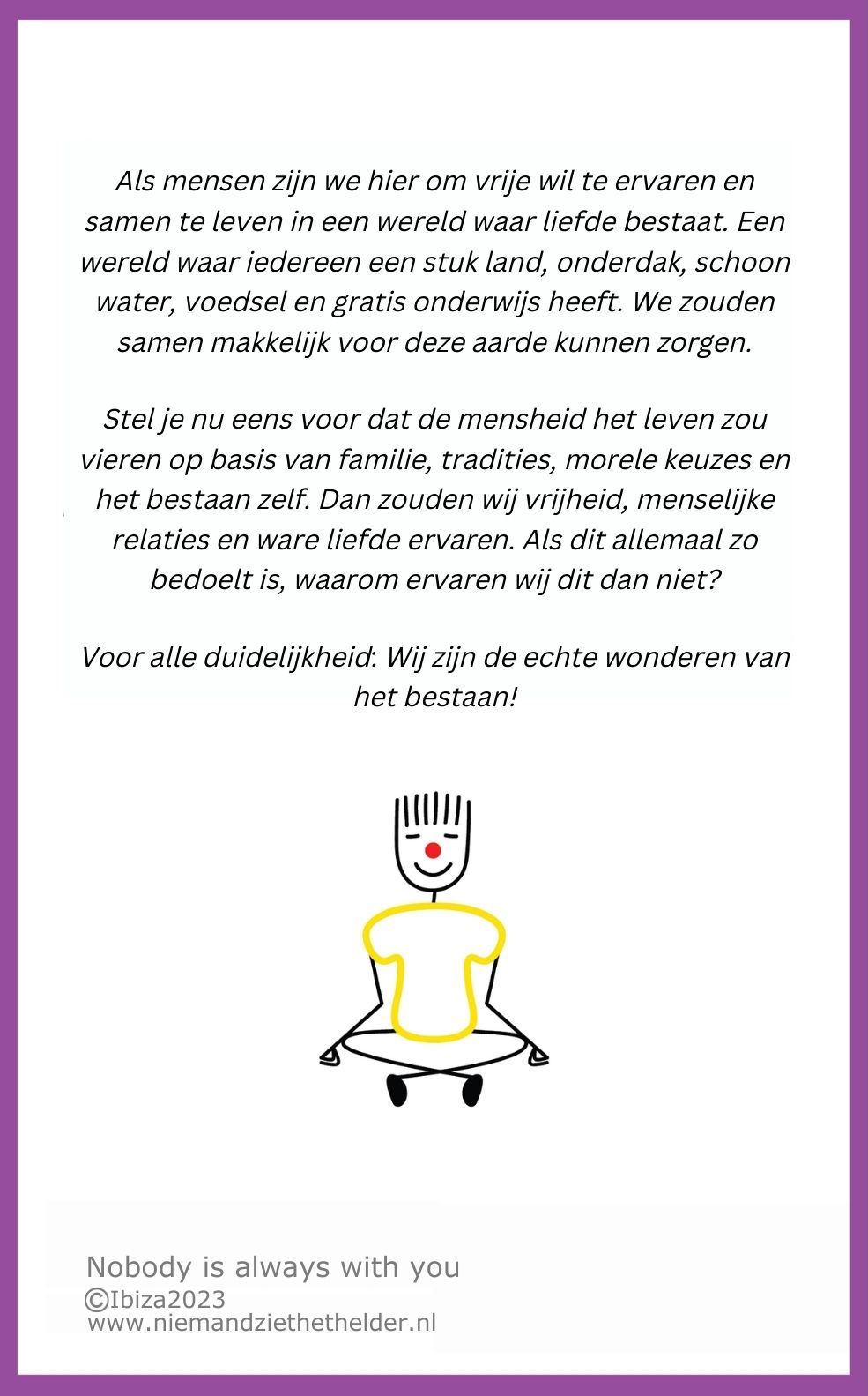 Achterkant van Niemand Ziet Het Helder