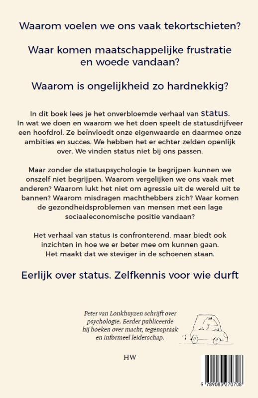 Achterkant van Eerlijk over status