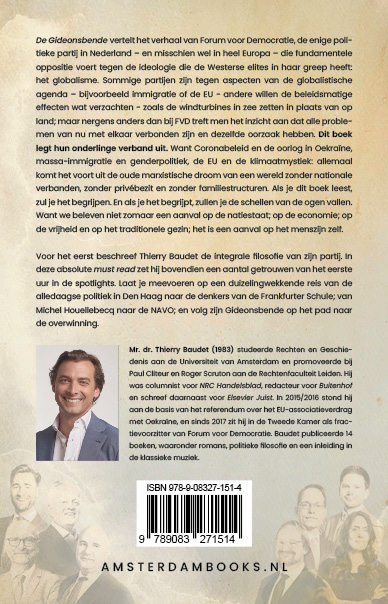 Achterkant van De Gideonsbende