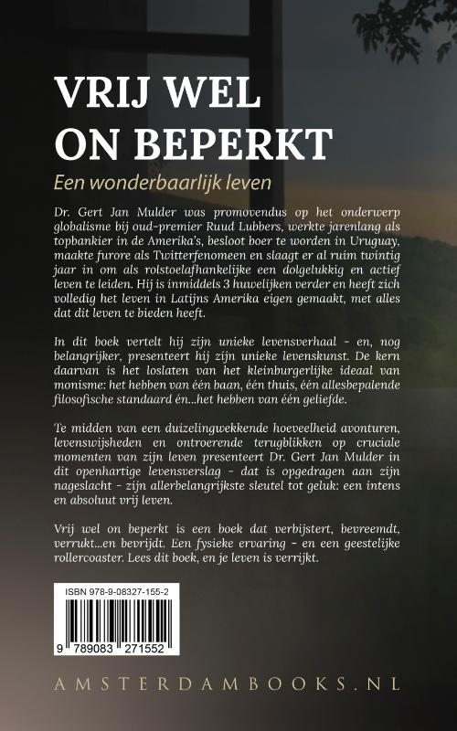 Achterkant van Vrijwel onbeperkt