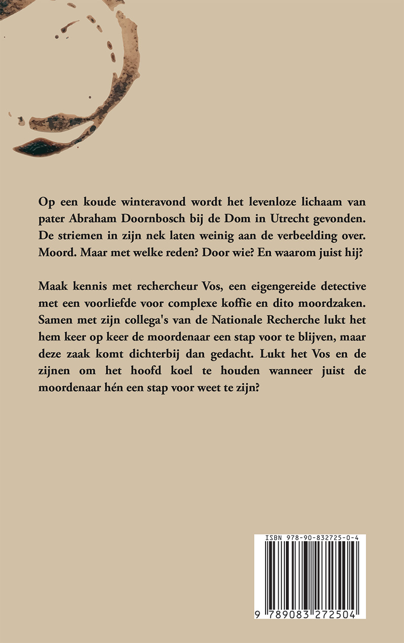 Achterkant van Inspecteur Vos