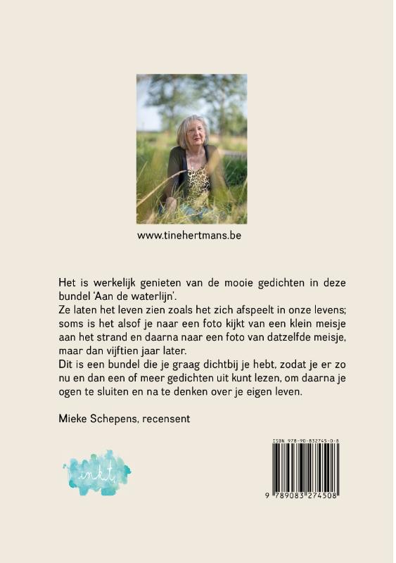 Achterkant van Aan de waterlijn