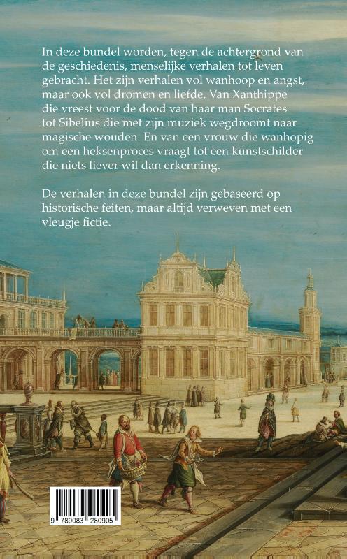 Achterkant van Historische verhalen