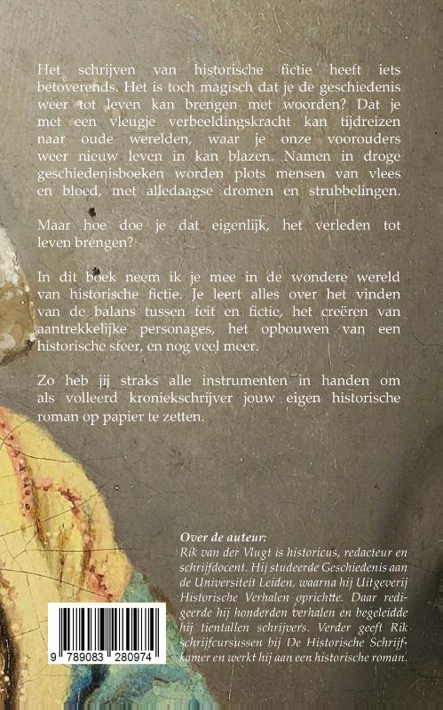Achterkant van Hoe schrijf je historische fictie?