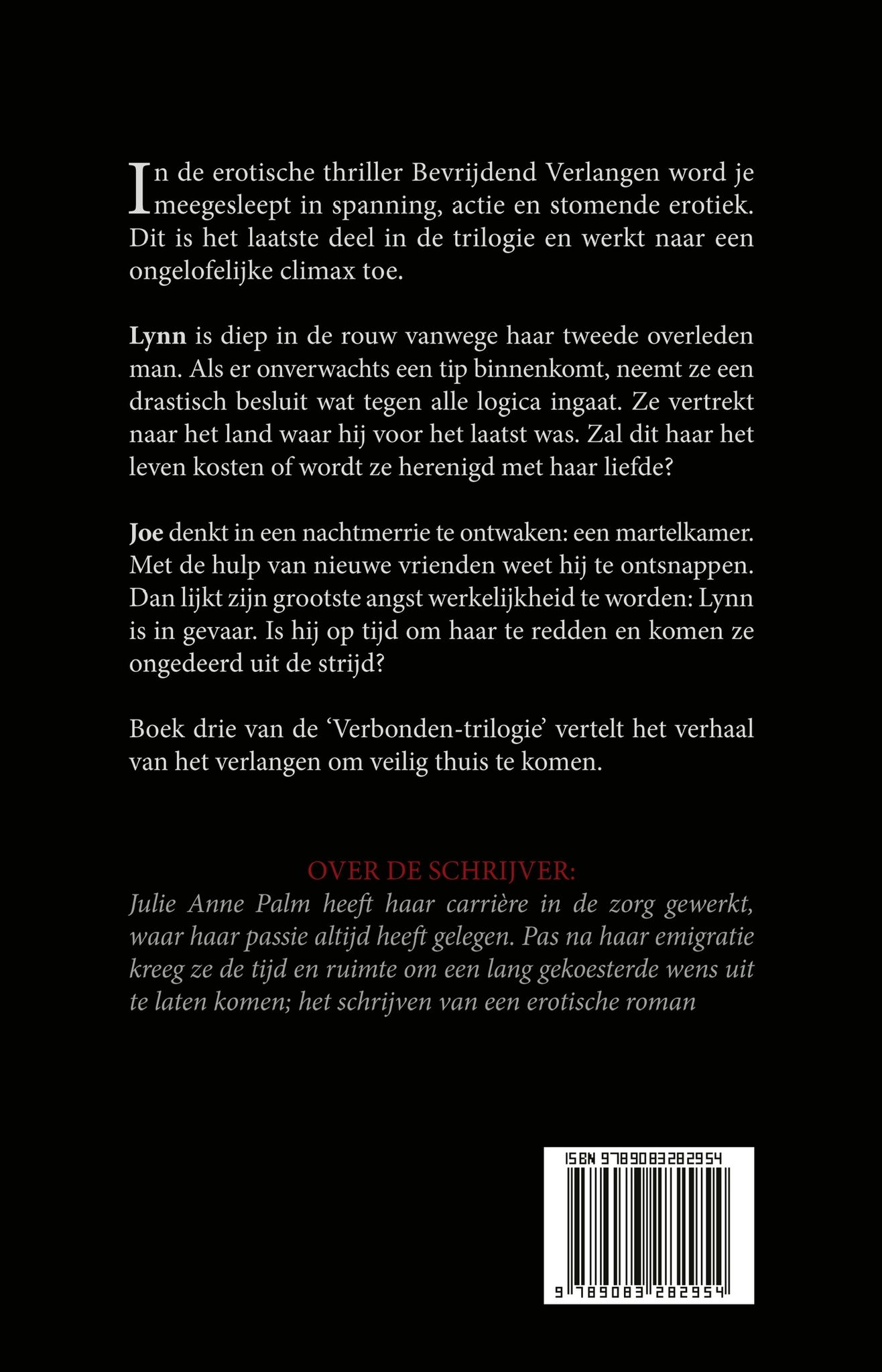 Achterkant van Bevrijdend Verlangen