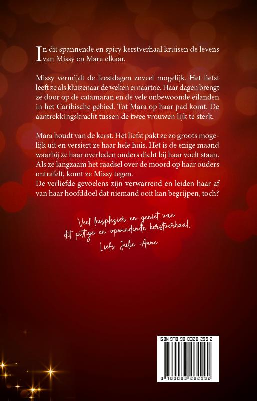 Achterkant van Mysterieus kerst verlangen