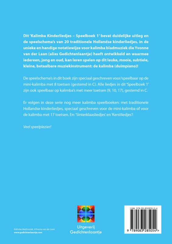 Achterkant van Speelboek 1