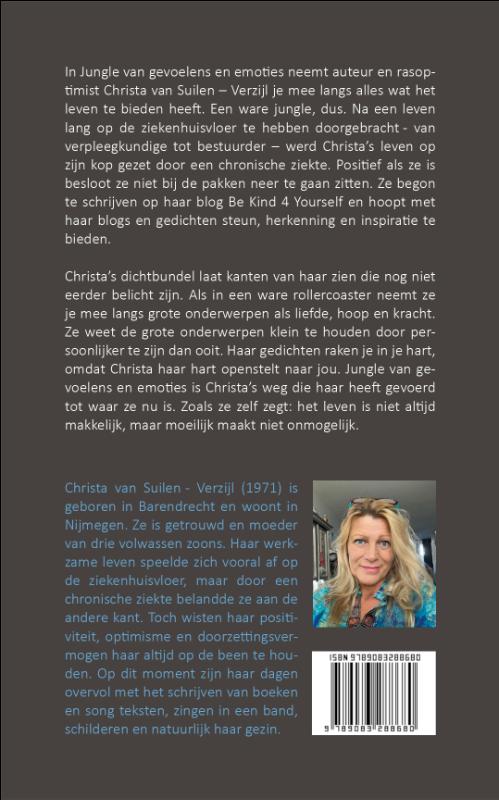 Achterkant van In een jungle van gevoelens & emoties