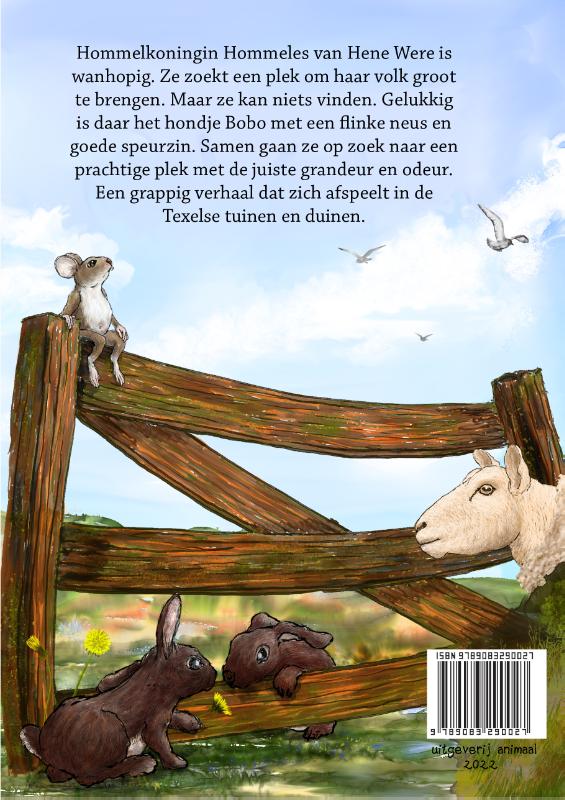 Achterkant van Bobo & Hommeles