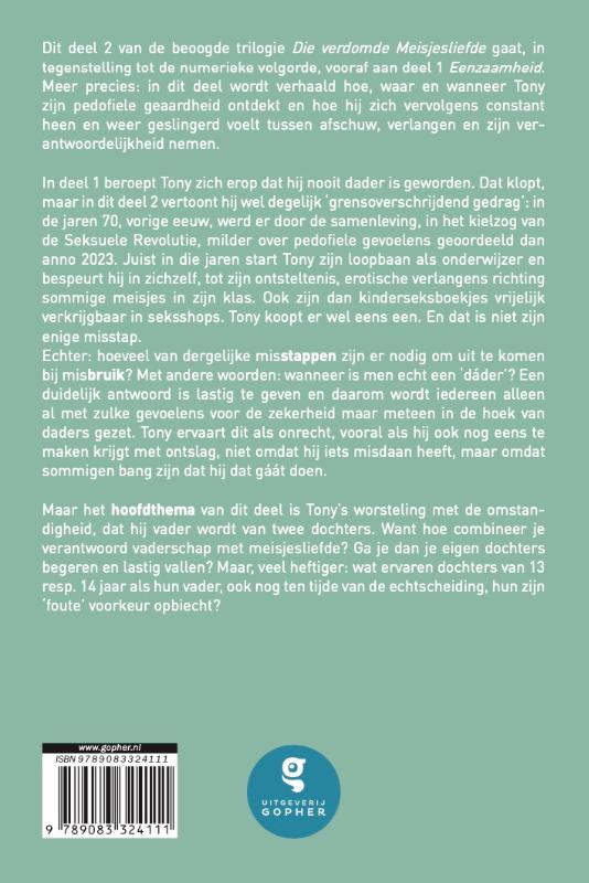 Achterkant van Die verdomde meisjesliefde