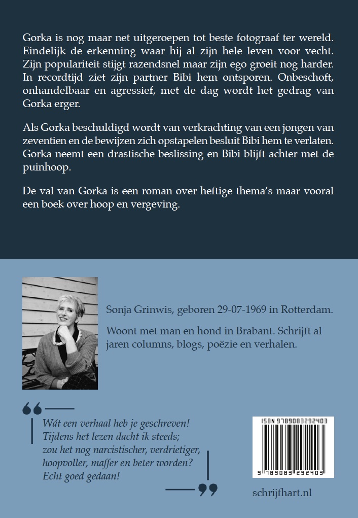 Achterkant van De val van Gorka