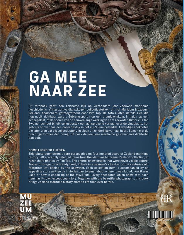 Achterkant van Ga mee naar zee
