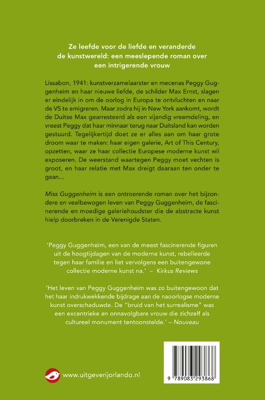 Achterkant van Miss Guggenheim