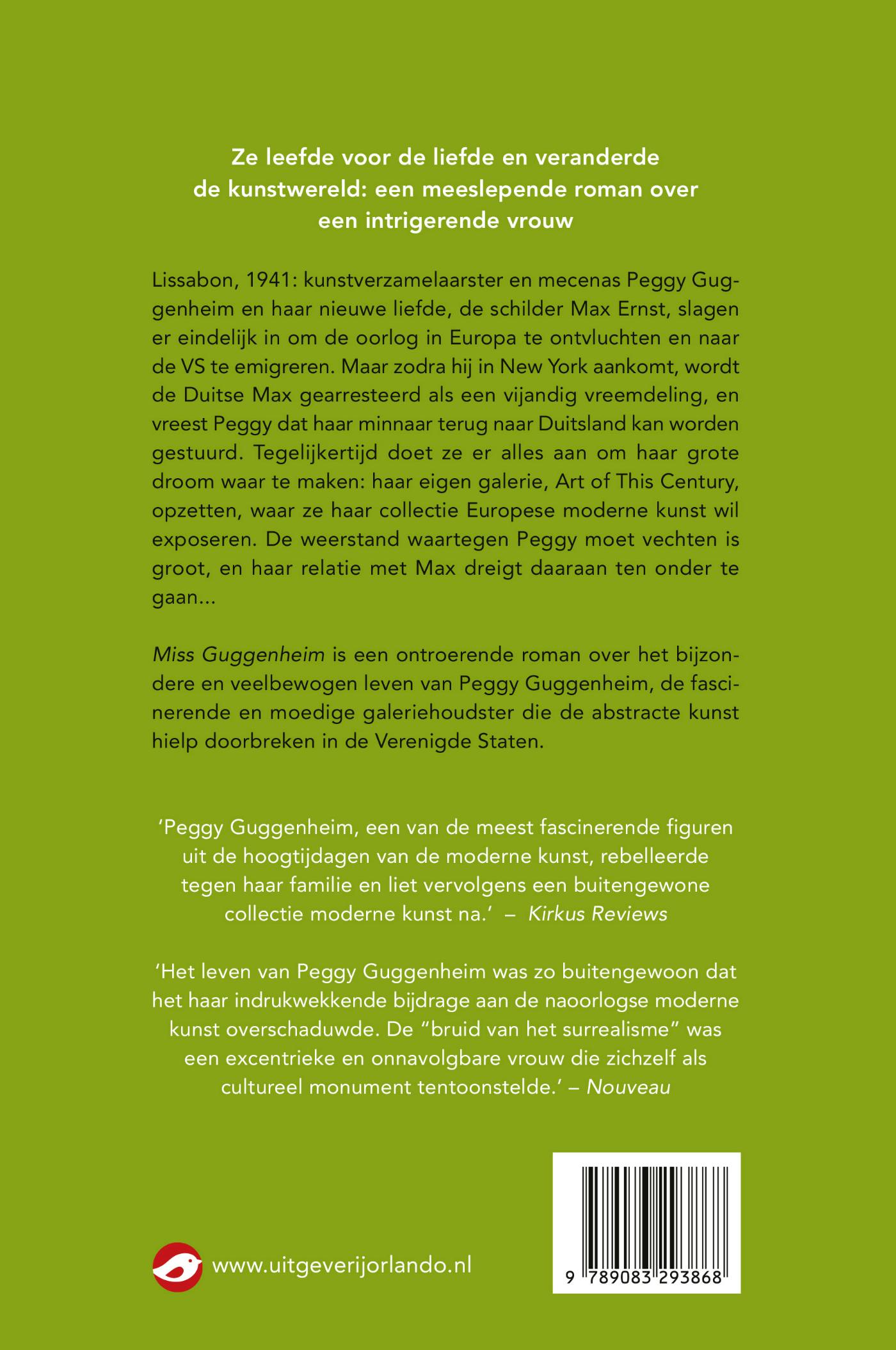 Achterkant van Miss Guggenheim