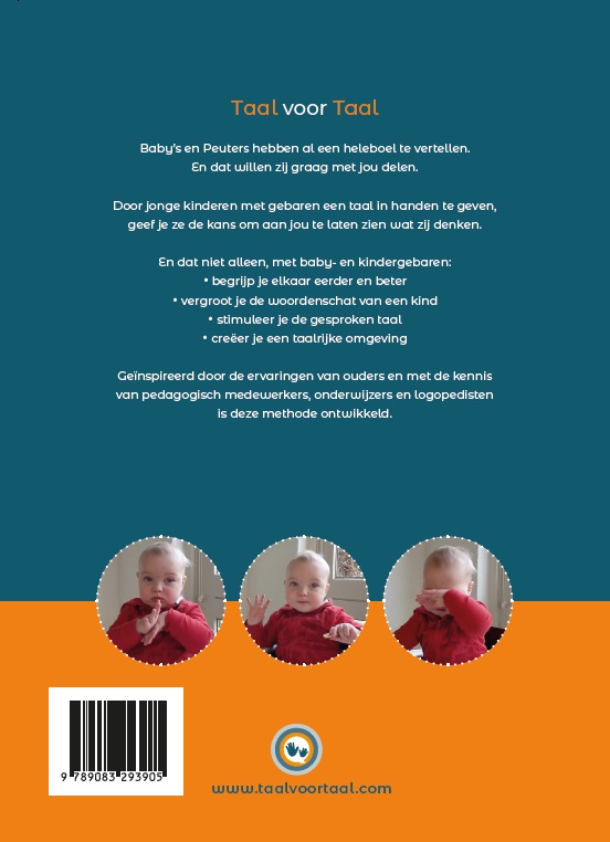 Achterkant van Het hoe, wat en waarom van Baby- en kindergebaren