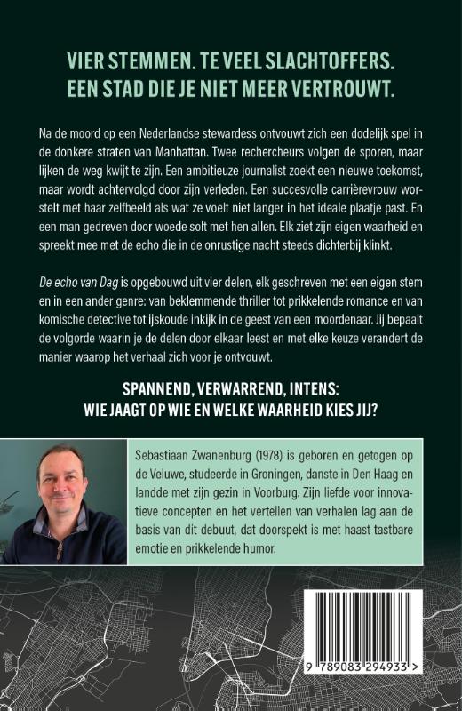 Achterkant van De echo van dag
