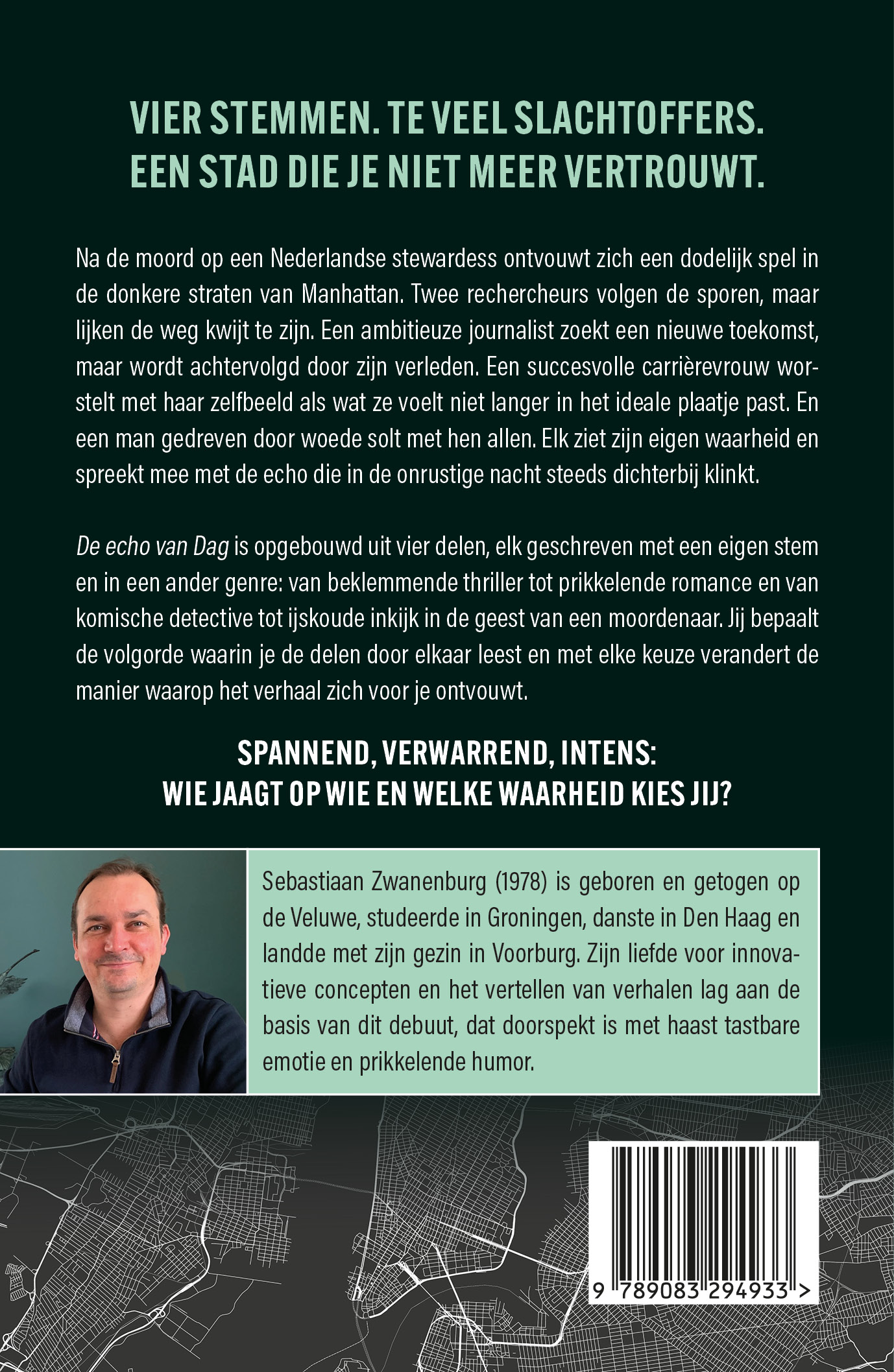 Achterkant van De echo van dag