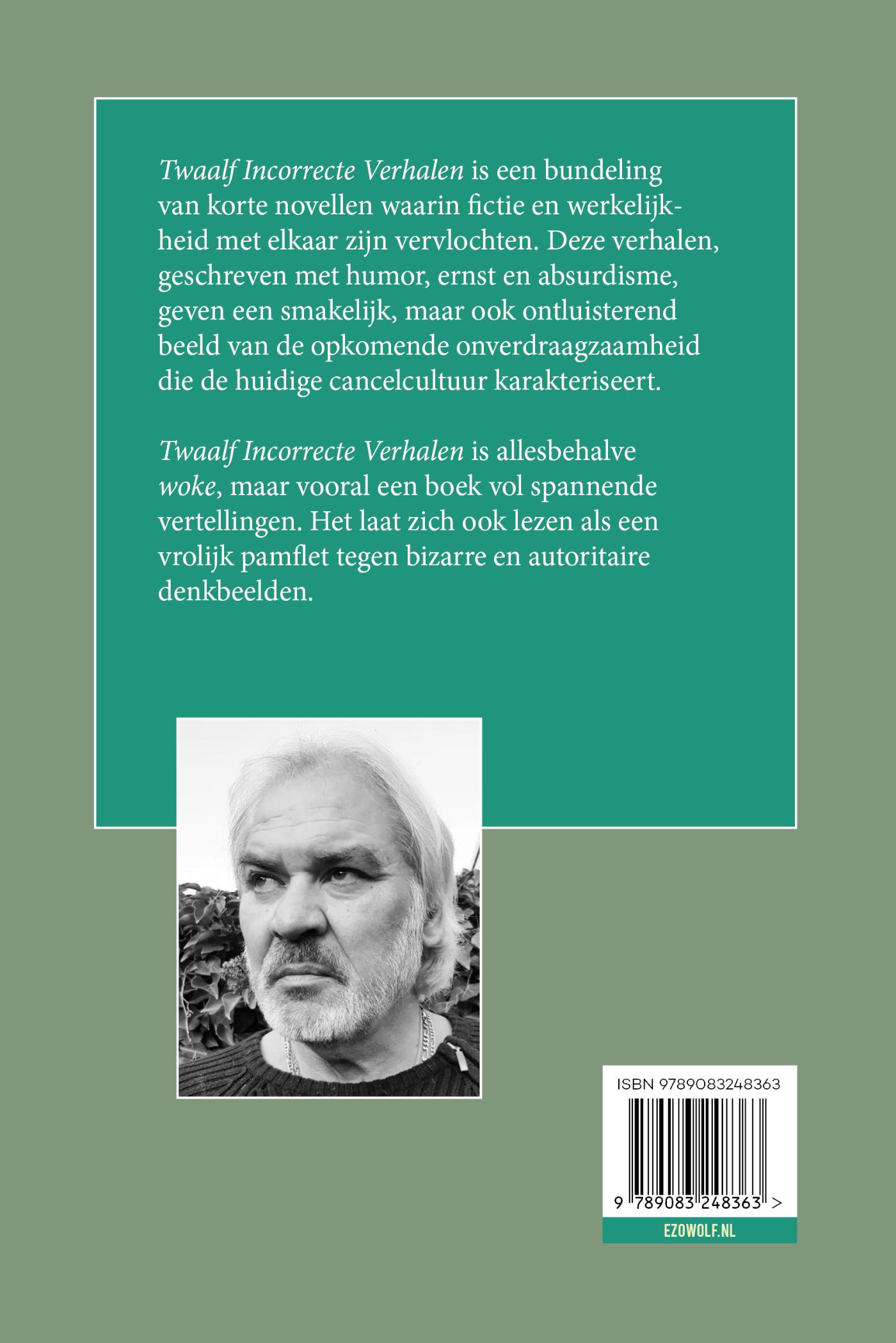 Achterkant van Twaalf incorrecte verhalen