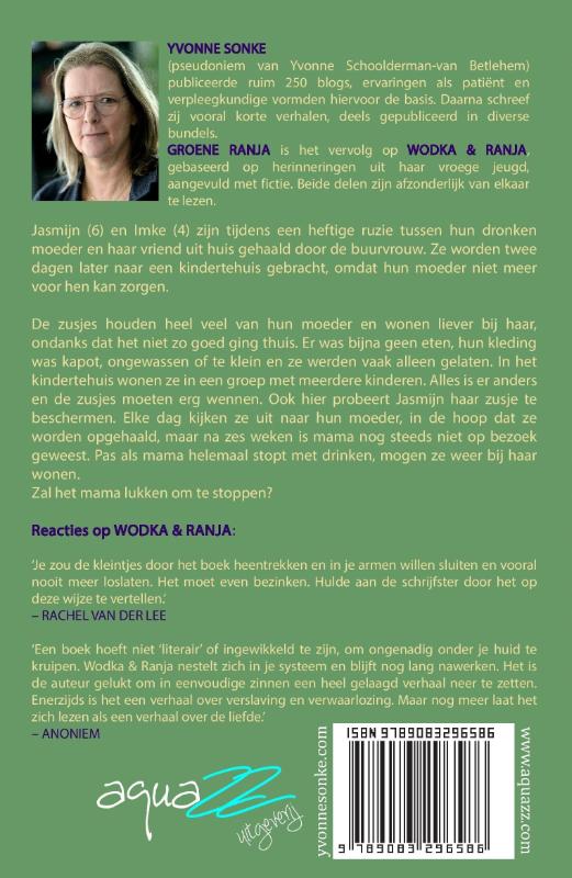 Achterkant van Groene Ranja