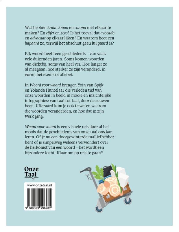 Achterkant van Woord voor woord
