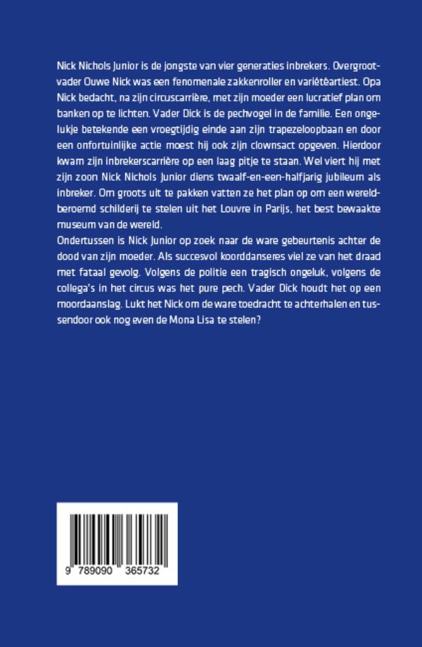 Achterkant van Inbraak van de Eeuw