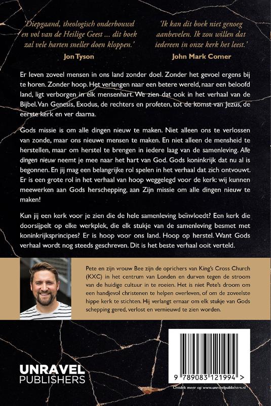 Achterkant van Alle dingen nieuw